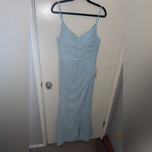 Stacee’s Skyblue Chiffon Dress